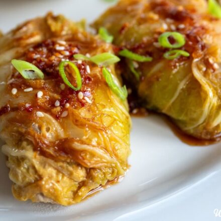 asian cabbage rolls